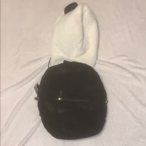 Hoodie attached backpack